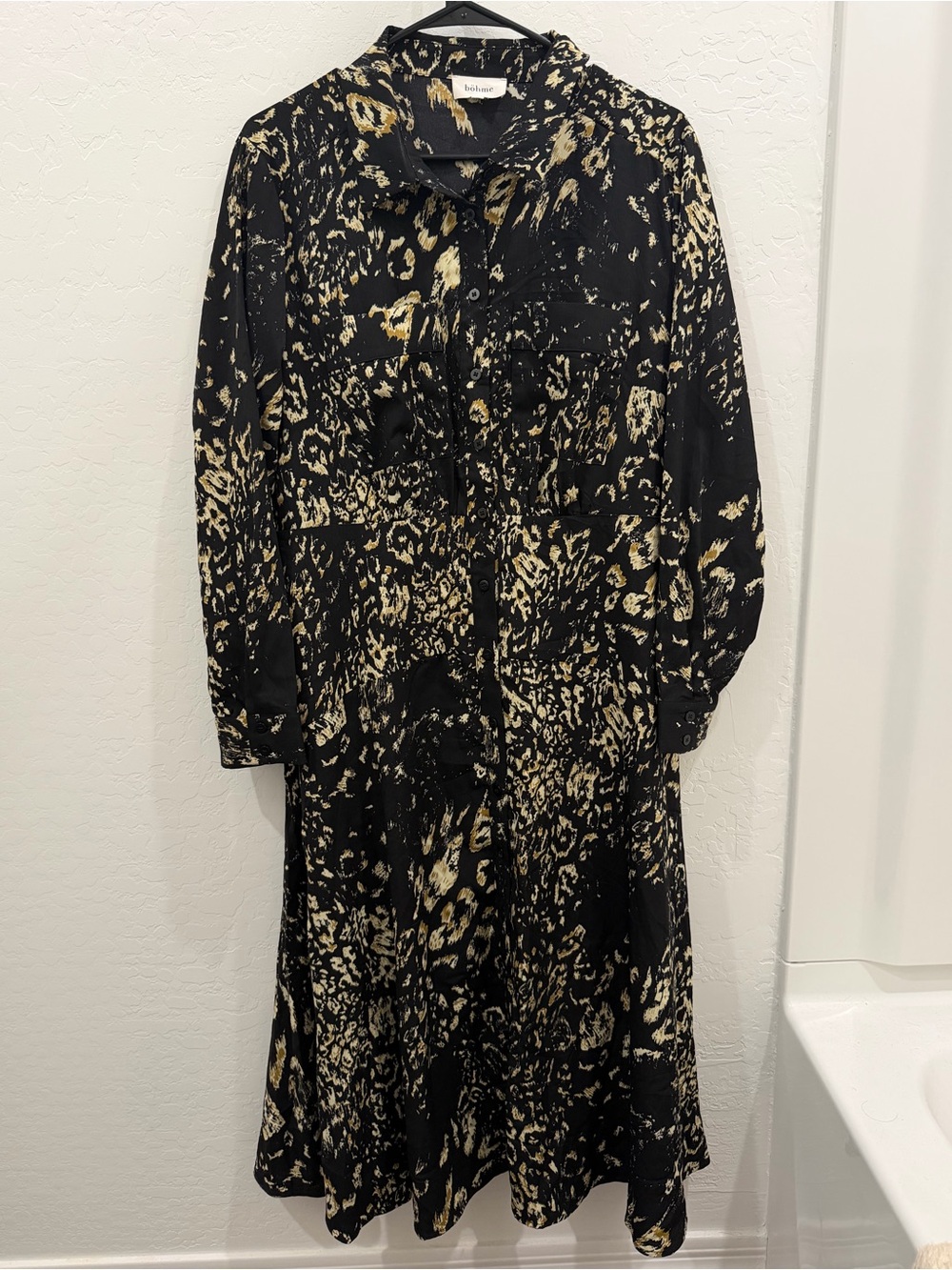 Bohme Justice Abstract Midi Dress XL
